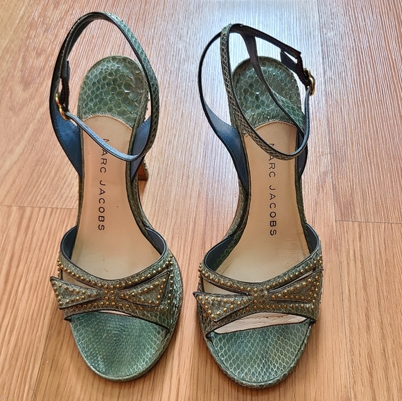 Marc Jacobs python heels - Picture 2 of 7